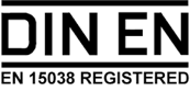 DIN EN 15038 Logo